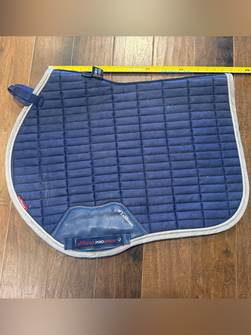 Lemieux English saddle pad blue Large EJ
